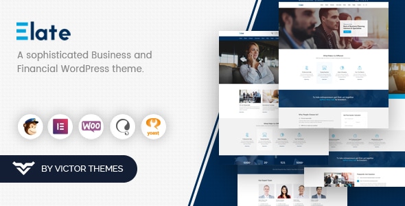 Elate v1.5.0 - Financial Consulting WordPress Theme