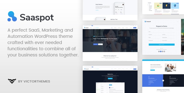SaaSpot v1.9.0 - SaaS Marketing Automation WordPress Theme