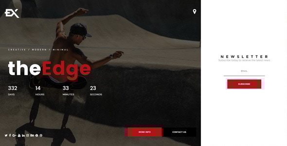 The Edge v1.6 - Premium Under Construction Template
