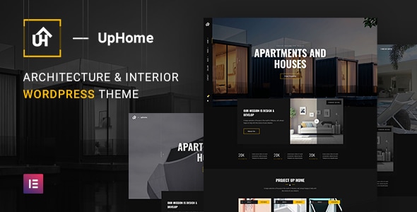 UpHome v4.0.2 - Modern Architecture WordPress Theme
