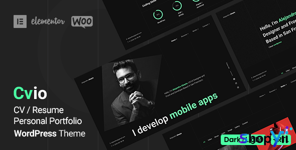 Cvio v3.2.5 - CV Resume Theme