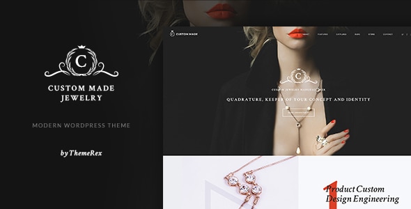 Custom Made v1.1.11 - Jewelry Manufacturer and Store WordPress Theme