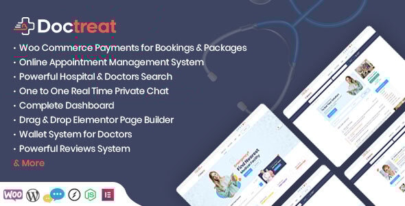 Doctreat v1.6.4 - Doctors Directory WordPress Theme