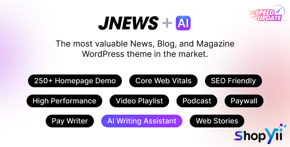 JNews v11.0.7 - WordPress Newspaper Magazine Blog AMP Theme
