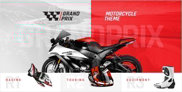GrandPrix v1.6 - Motorcycle WordPress Theme
