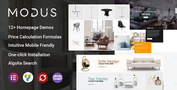Modus v2.0.0 - Modern Furniture WooCommerce Theme