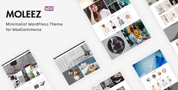 Moleez v2.4.4 - Minimalist WordPress Theme for WooCommerce