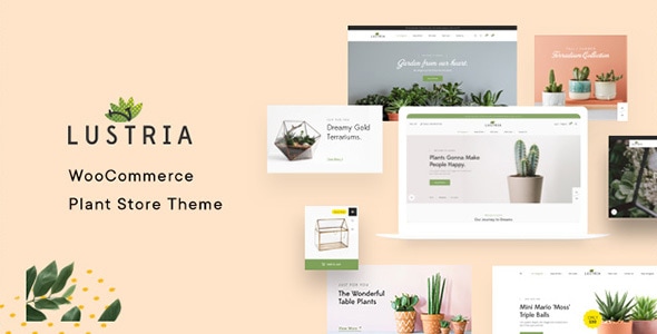 Lustria v3.3 - MultiPurpose Plant Store WordPress Theme