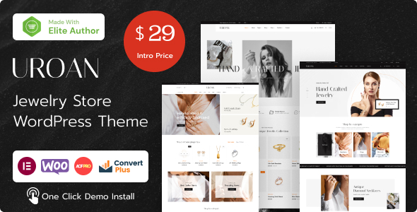 Uroan v1.4.4 - Jewelry Store WordPress Theme