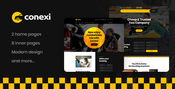 Conexi v3.0.0 - Taxi Booking Service WordPress Theme + RTL