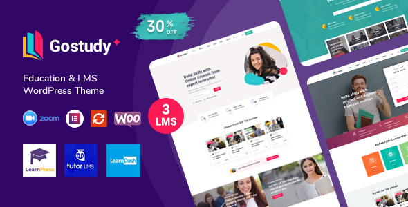 Gostudy v2.3.3 - Education WordPress Theme