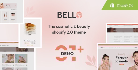Bello v1.0 - The Cosmetics & Beauty Responsive Shopify Theme