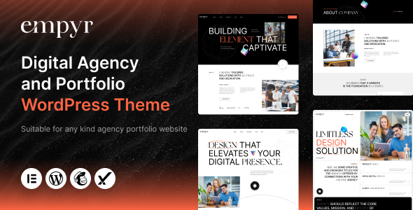 Empyr v1.0 - Digital Agency & Portfolio WordPress Theme