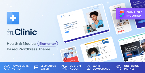 InClinic v1.1.10 - Healthcare & Medical WordPress Theme