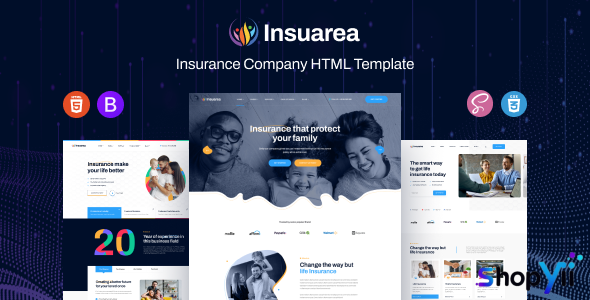 Insuarea v1.0 - Insurance Company HTML5 Template