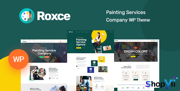 Roxce v1.1.2 - Painting Services WordPress Theme