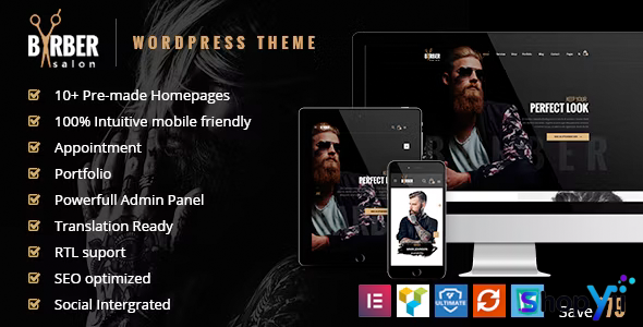 Barber v2.0.0 - Hair, Tattoo & Beauty Salons Theme