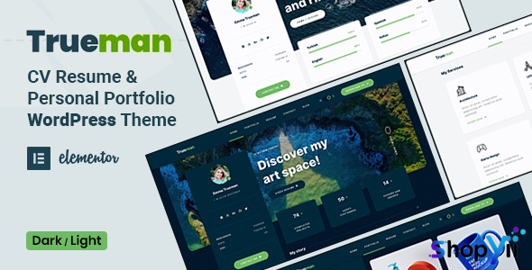 Trueman v1.1.8 - Resume WordPress Theme