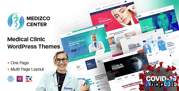 Medizco v3.4 - Medical Health & Dental Care Clinic WordPress Theme