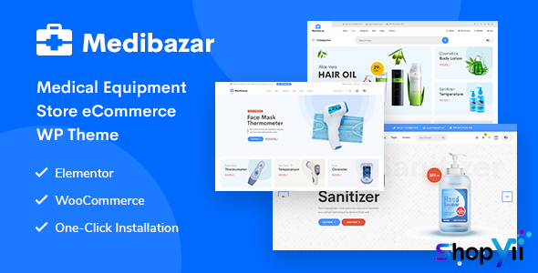 Medibazar v1.8.4 - Medical WooCommerce Theme