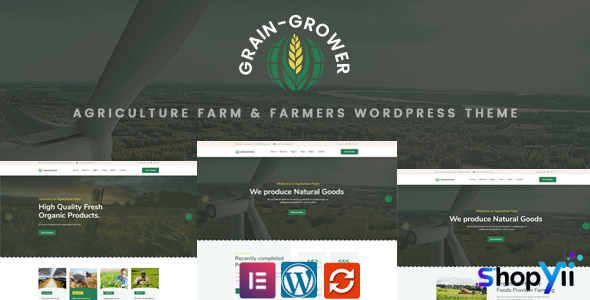 Graingrower v1.0.3 – Agriculture Farming WordPress Theme