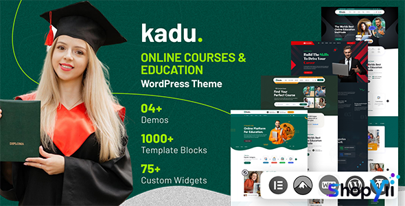Kadu v1.0 - Education WordPress Theme