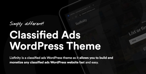Lisfinity v1.3.7 - Classified Ads WordPress Theme