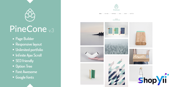 PineCone v5.2.0 - Creative Portfolio and Blog for Agency