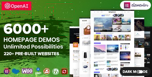 Soledad v8.3.3 - Multi-Concept Blog/Magazine WP Theme