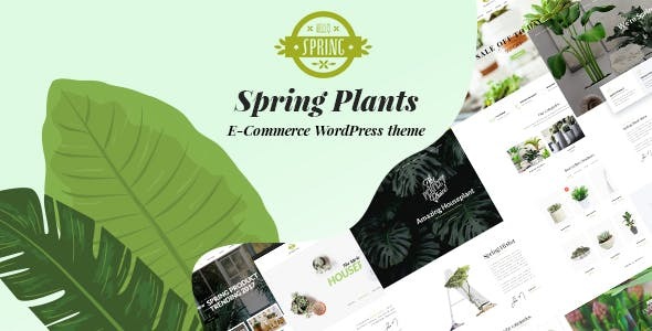 Spring Plants v3.4 - Gardening & Houseplants WordPress Theme