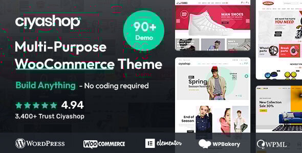 CiyaShop v4.11.0 - Responsive Multi-Purpose Theme