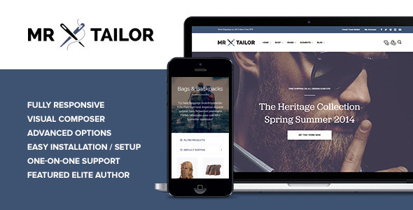 Mr. Tailor v6.0 - Responsive WooCommerce Theme