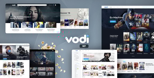 Vodi v1.2.13 - Video WordPress Theme for Movies & TV Shows