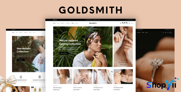 GoldSmith v1.3.3 - Jewelry Store WooCommerce Elementor Theme