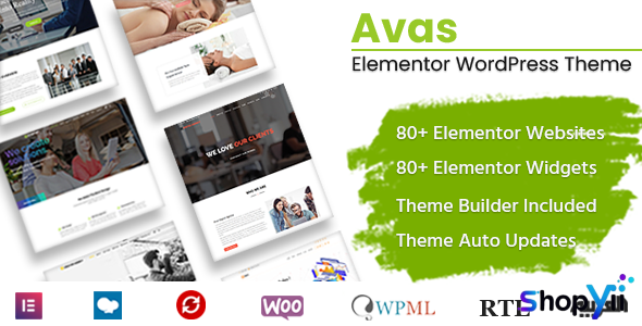 Avas v6.7.12 - Multi-Purpose WordPress Theme
