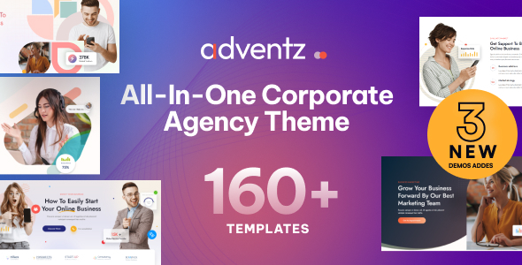 Adventz v2.0.2 - Corporate Business WordPress Theme