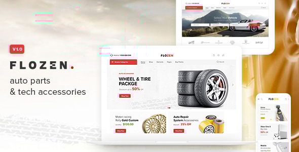 Flozen v1.5.2 - WooCommerce AJAX WordPress Theme