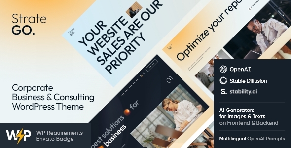 Stratego v1.4 - Corporate Business & Consulting WordPress Theme