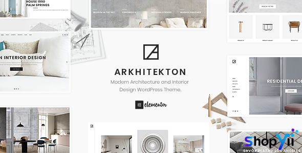 Arkhitekton v1.3.7 - Modern Architecture and Interior Design WordPress Theme