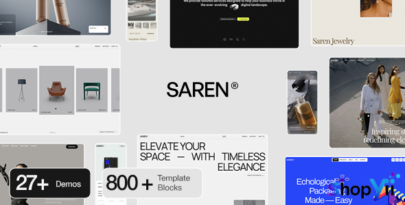 Saren v1.4.7 - Multi-Concept WooCommerce WordPress Theme