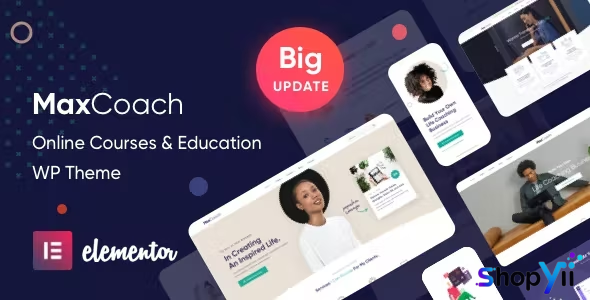 MaxCoach v3.0.2 - Online Courses & Education WP Theme