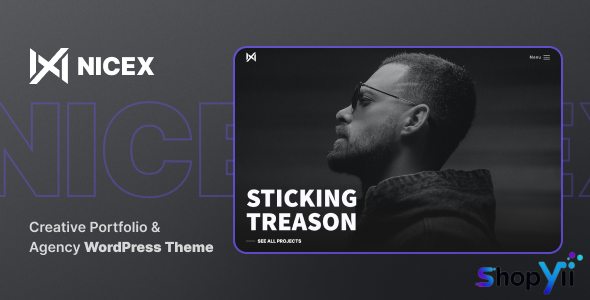 Nicex 1.1.0 - Creative Portfolio Theme