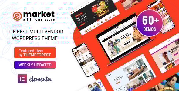 Emarket v8.1.1 - Multipurpose WooCommerce Theme