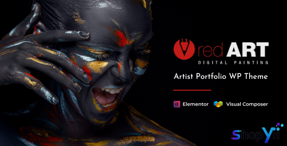 Red Art v3.8 - Artist Portfolio