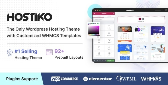 Hostiko v2.4.6 - Hosting WordPress & WHMCS Theme
