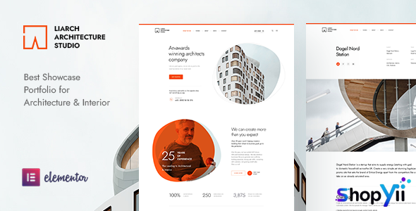 Liarch v1.1 - Architecture & Interior WordPress Theme