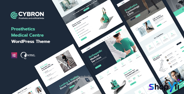 Cybron v1.0.2 - Prosthetics Medical Center WordPress Theme