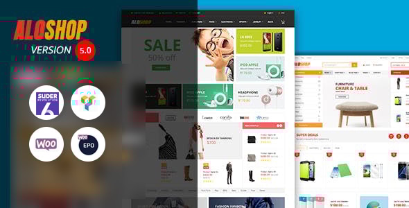 Alo Shop v6.4 - Mega Market RTL Responsive Theme