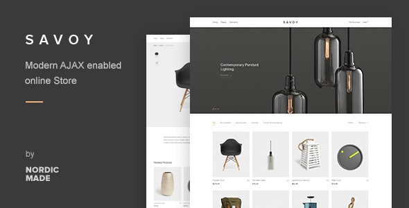 Savoy v3.0.4 - Minimalist AJAX WooCommerce Theme
