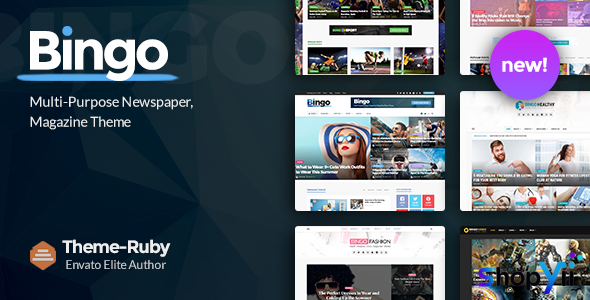 Bingo v3.7 - Multi-Purpose Newspaper & Magazine Theme
